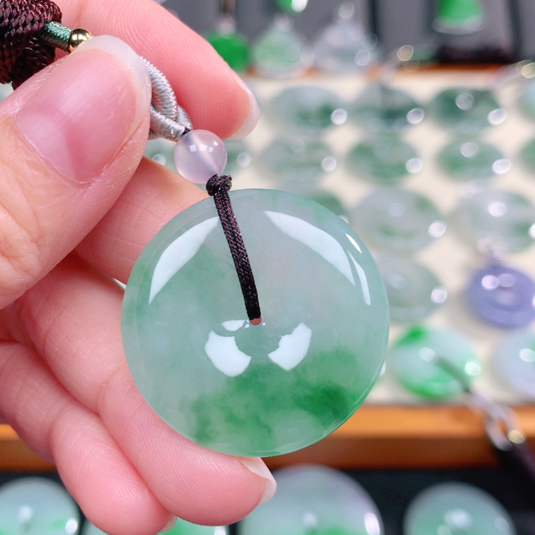 颈饰未镶嵌翡翠天然缅甸翡翠a货31-6.0