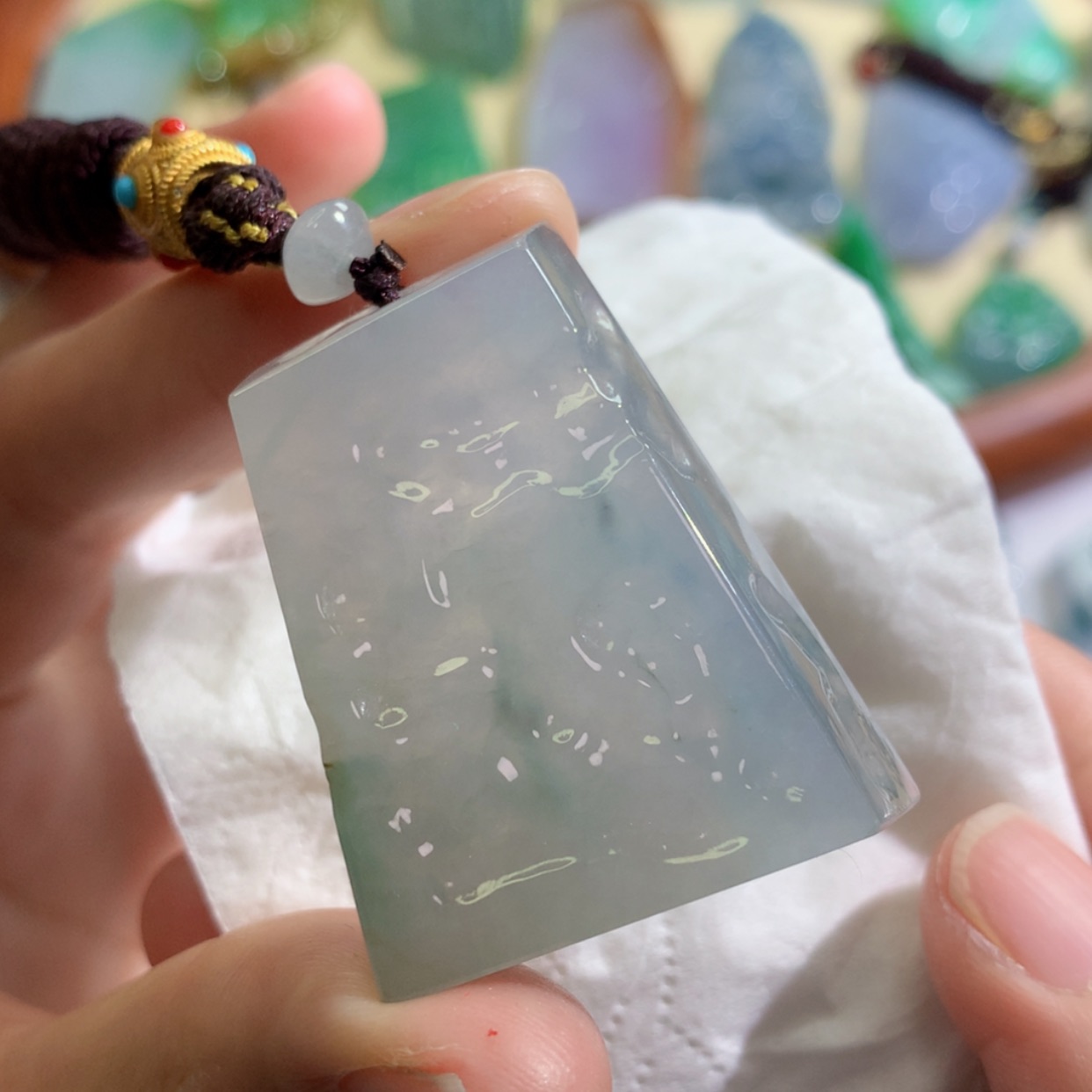 【闪购商品】翡翠吊坠(不含链)未镶嵌 1347