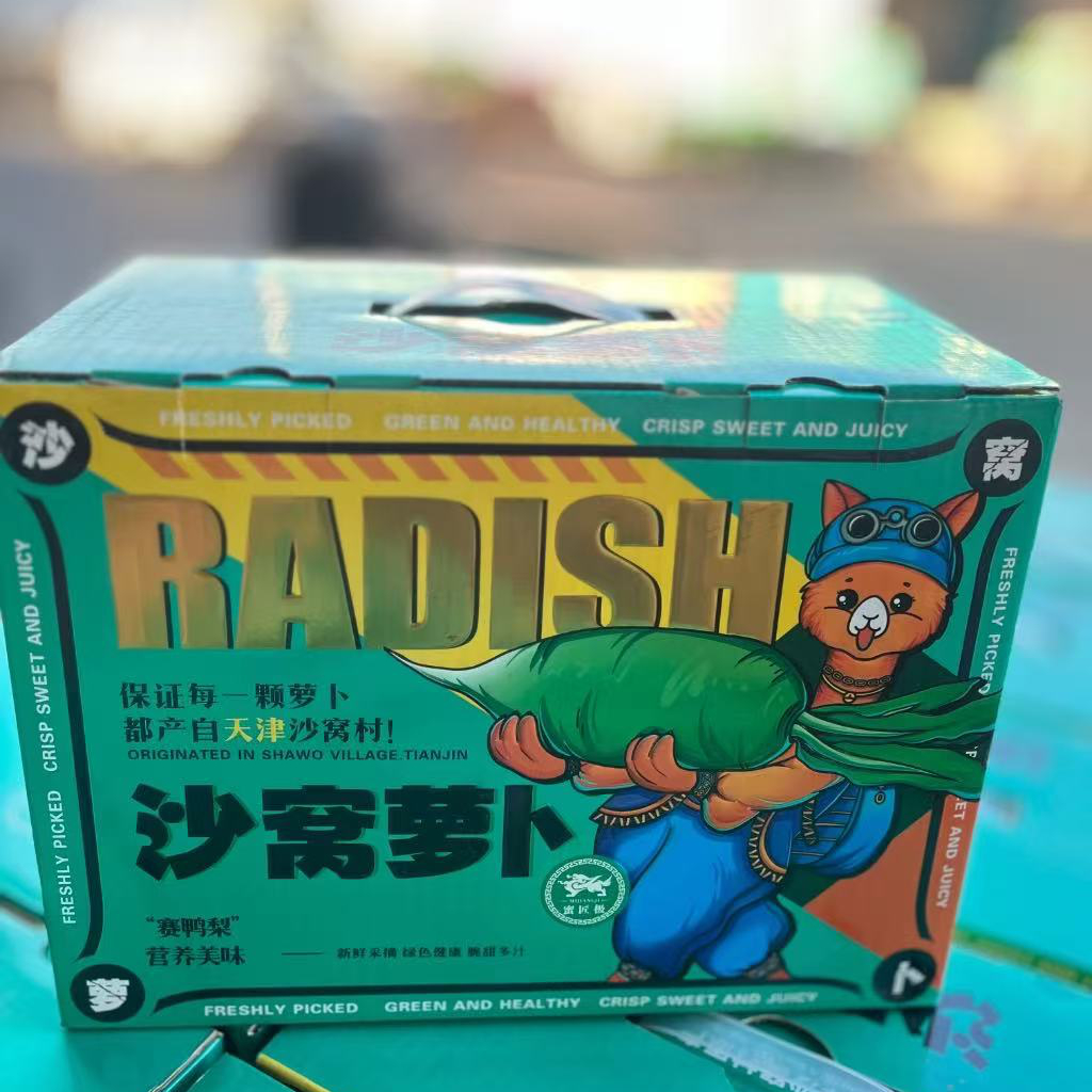 沙窝萝卜9斤毛重 比水果都好吃的一款萝卜，口感甜口甜口，口感无敌了