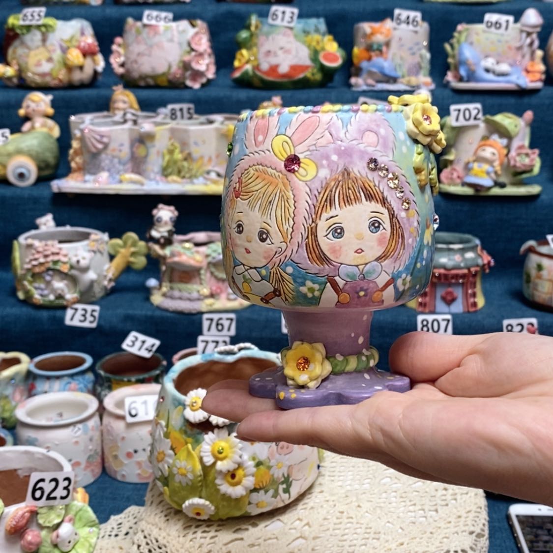 【闪购商品】红陶多肉花盆 多多