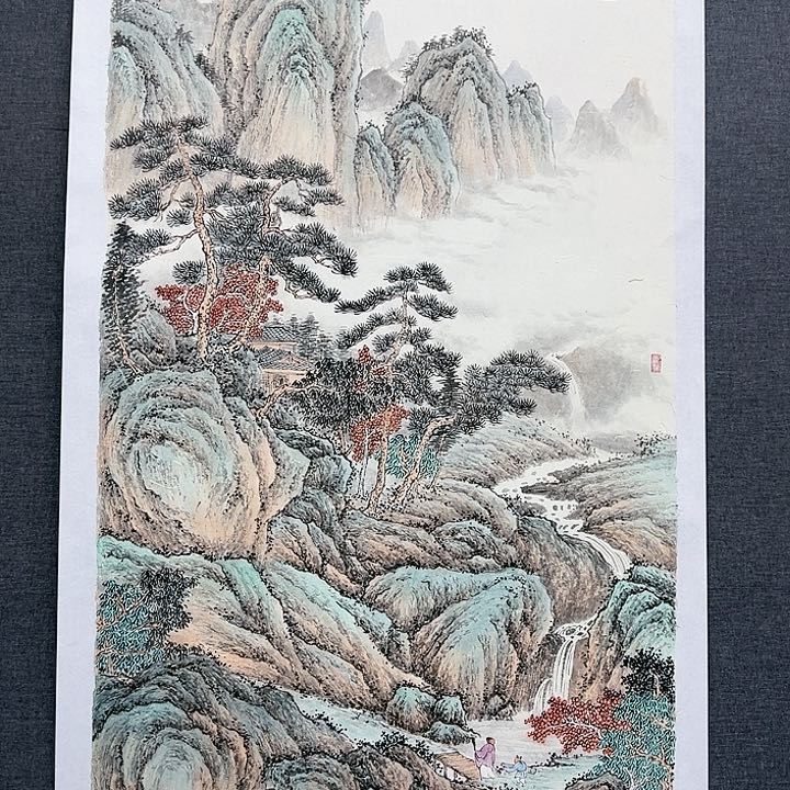 国画书画作品多次