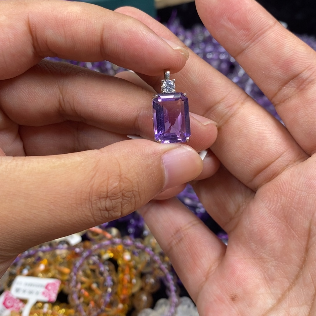 银S925镶嵌手链水晶默认