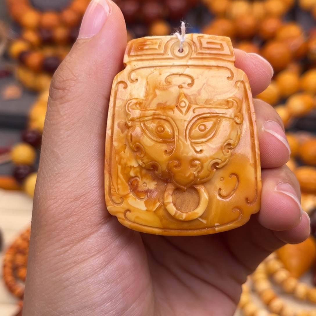 蜜蜡未镶嵌裸石蜜蜡X