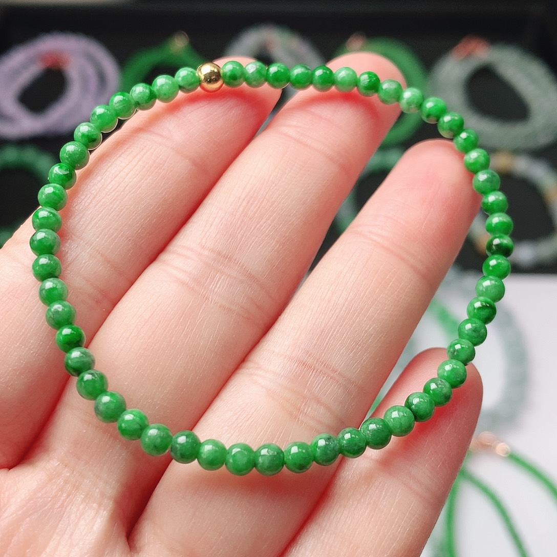 翡翠未镶嵌手链翡翠