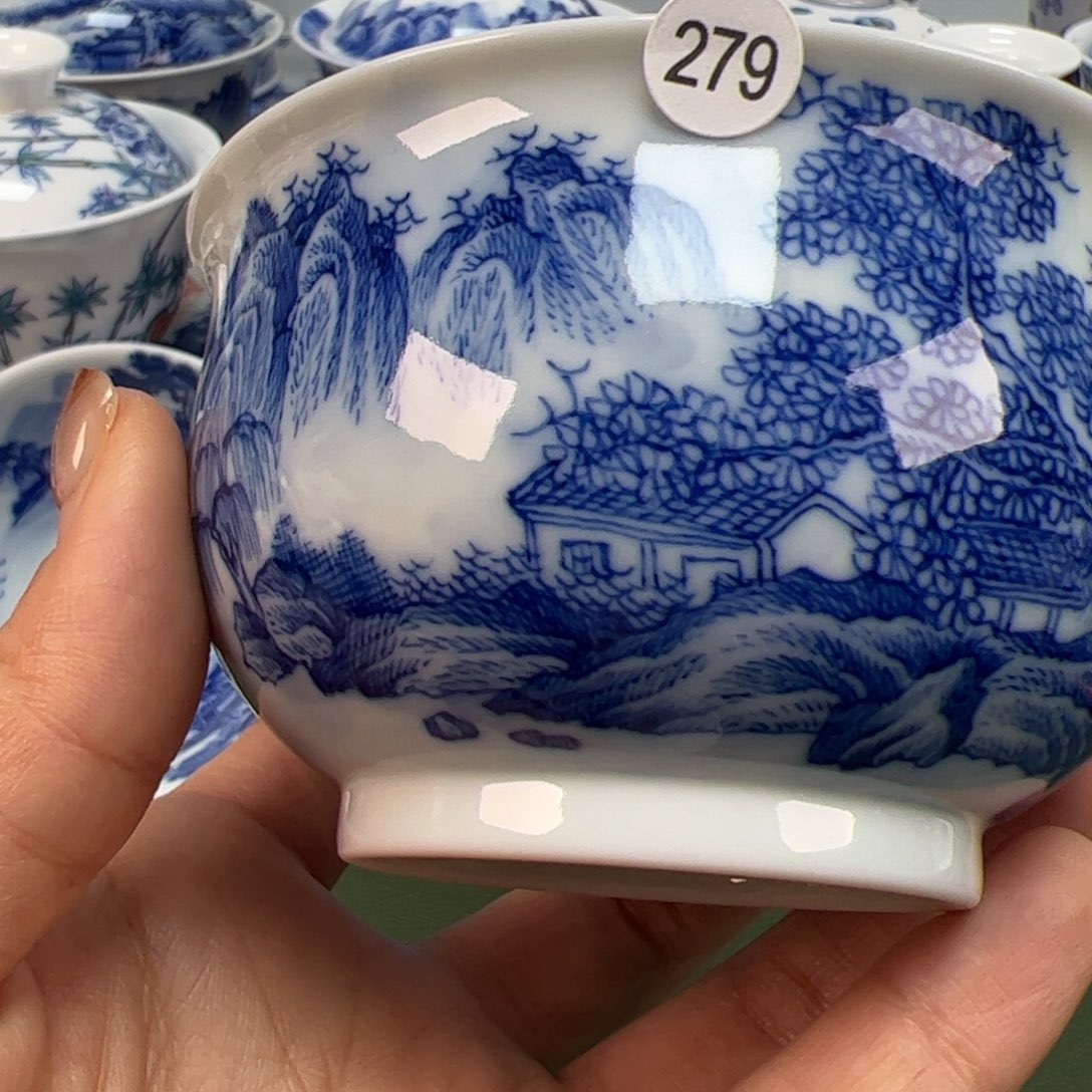 杯沙沙手工手绘茶具279