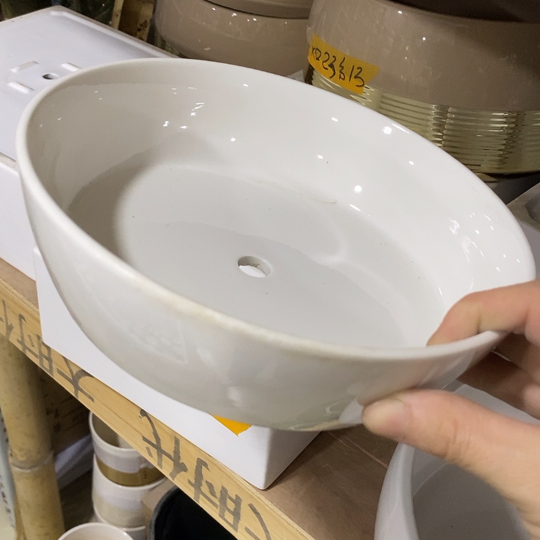 陶杯子陶盆有孔 瑕疵介意勿拍