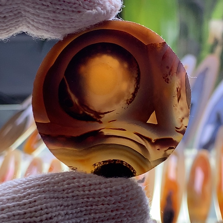 未镶嵌玛瑙/玉髓珠宝半成品151