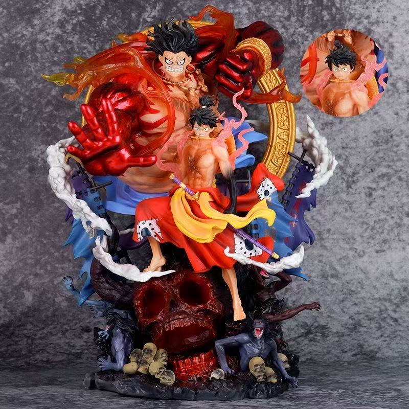 海贼王系列不动明王路飞   手办模玩摆件