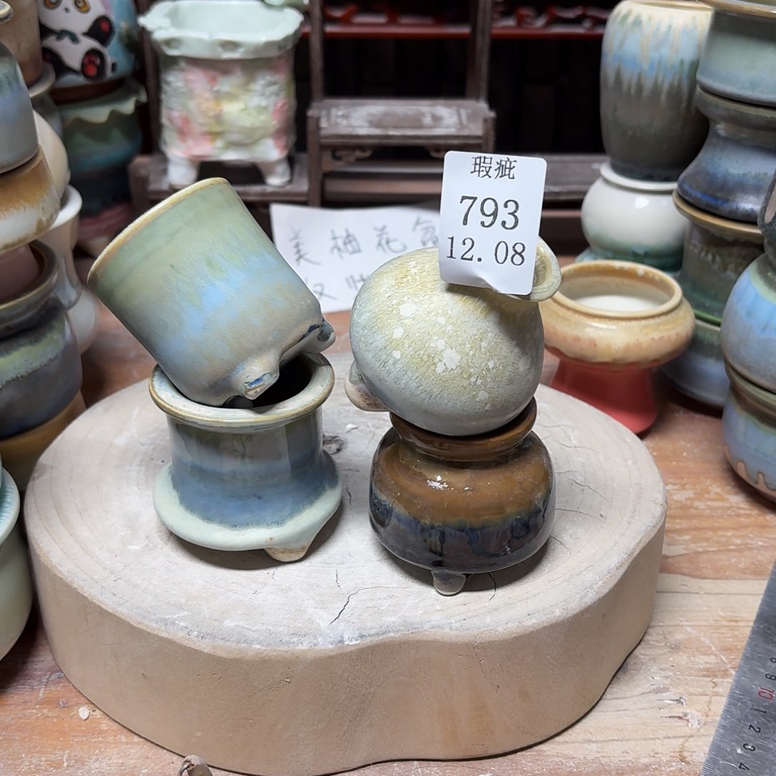 大***兔瓷片景德镇陶瓷手工制作