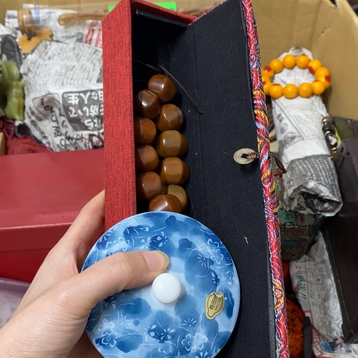 瓷片哈中古工艺品树脂