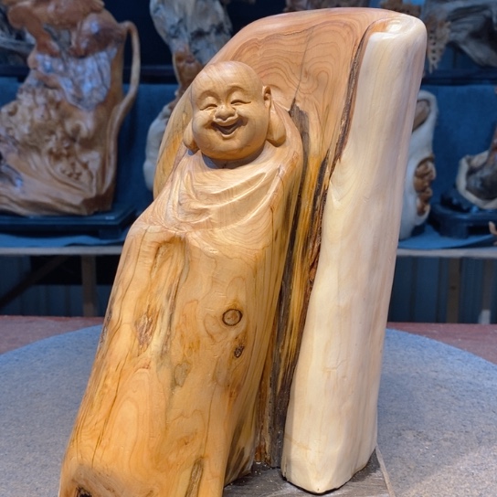 柏木（崖柏）根雕摆件