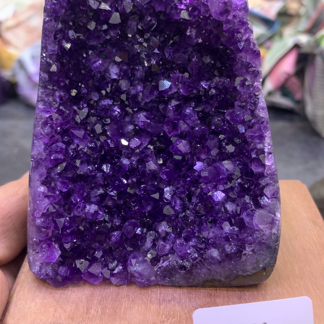 水晶摆件未镶嵌紫晶839