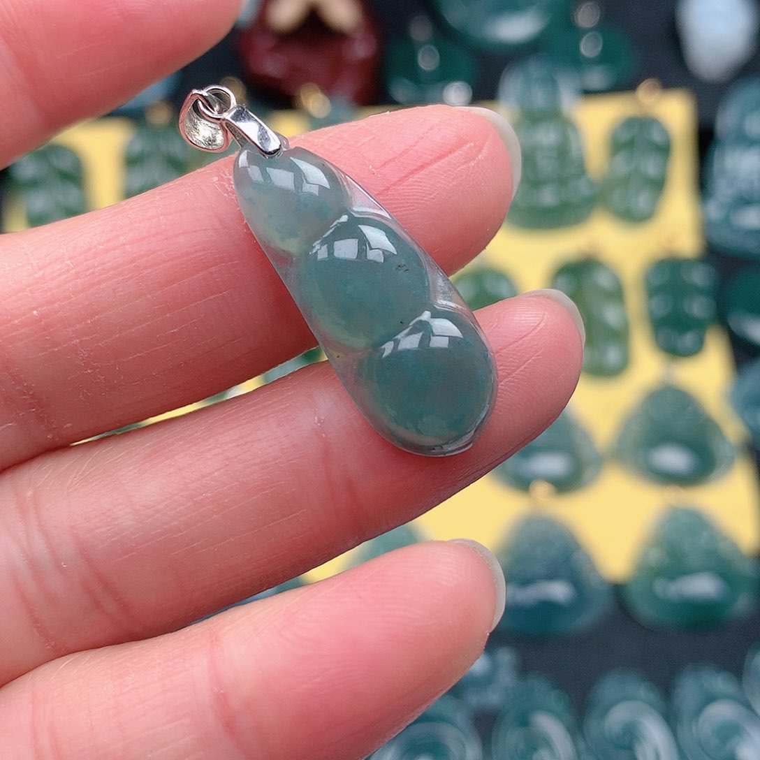 翡翠吊坠(不含链)未镶嵌吊坠