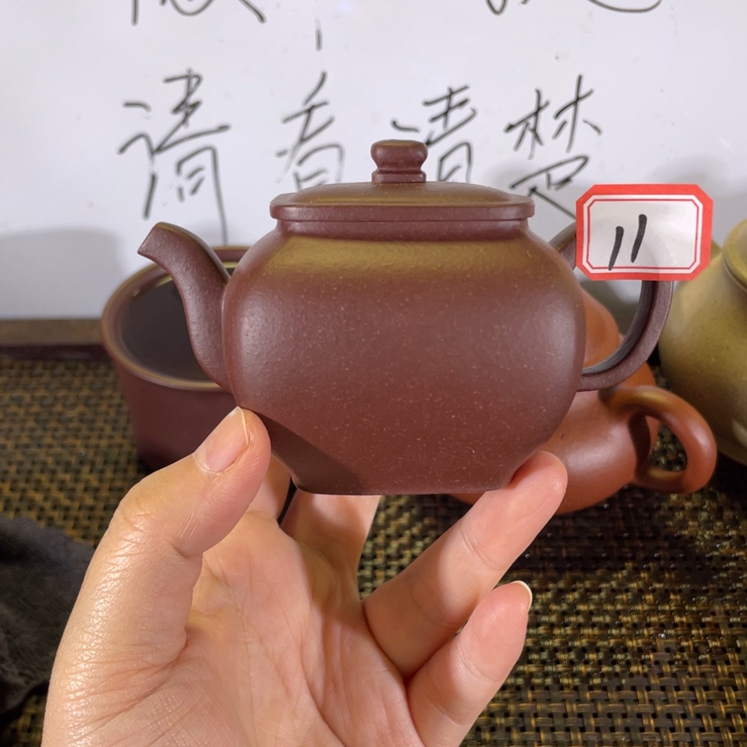 茶壶紫砂四方紫泥