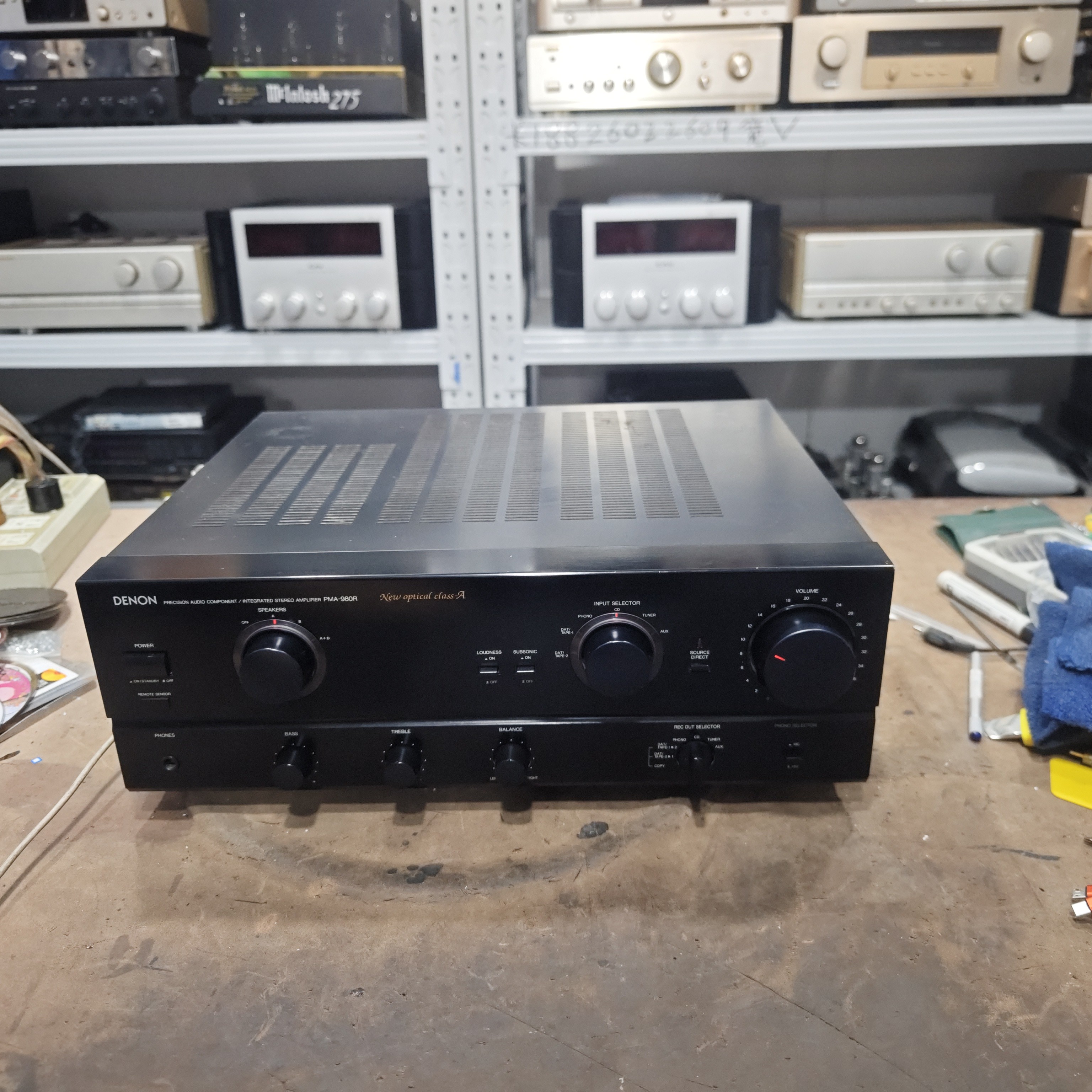 8新  二手天龙纯功放机980R正常不包邮不退换货