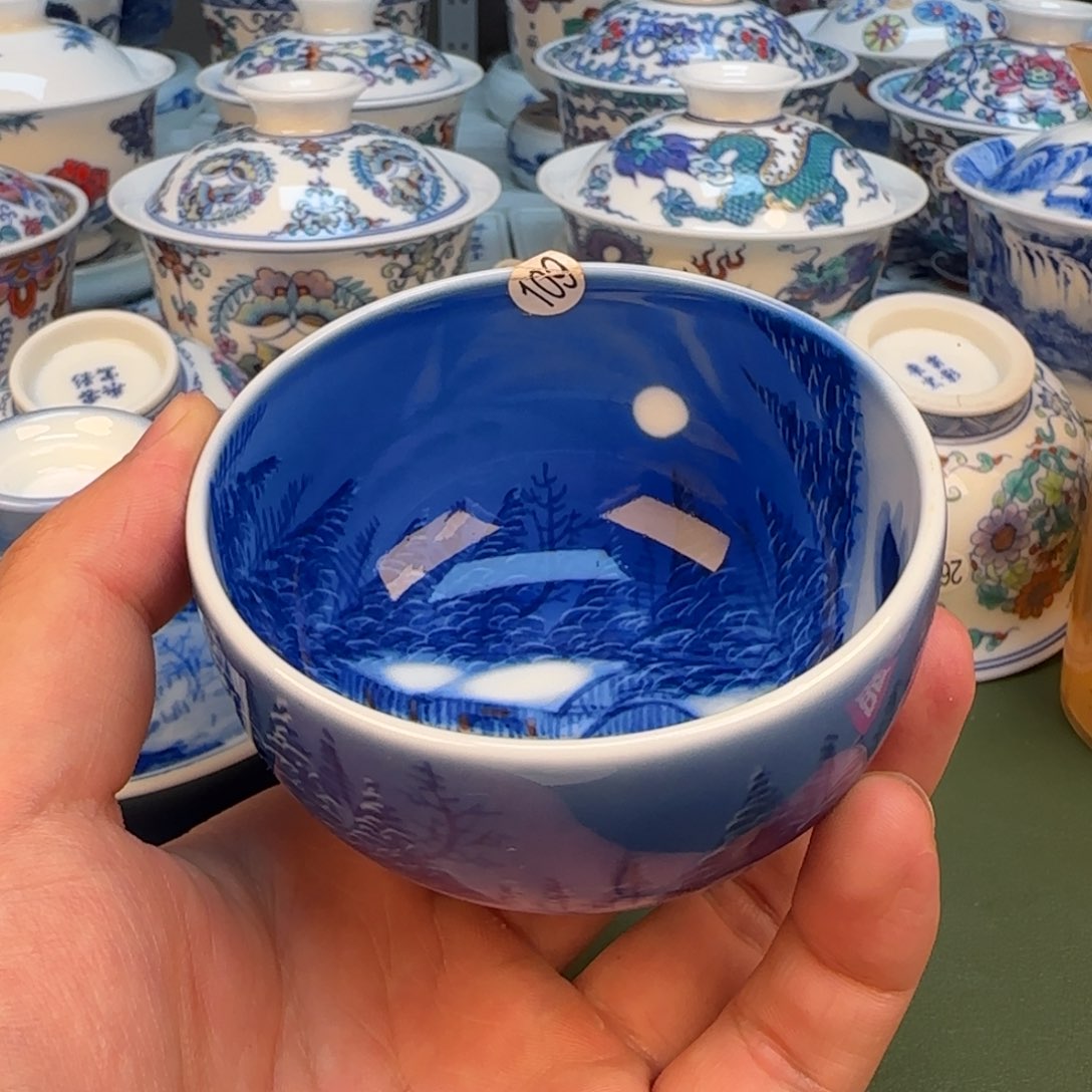 彦祖纯手工手绘茶具109