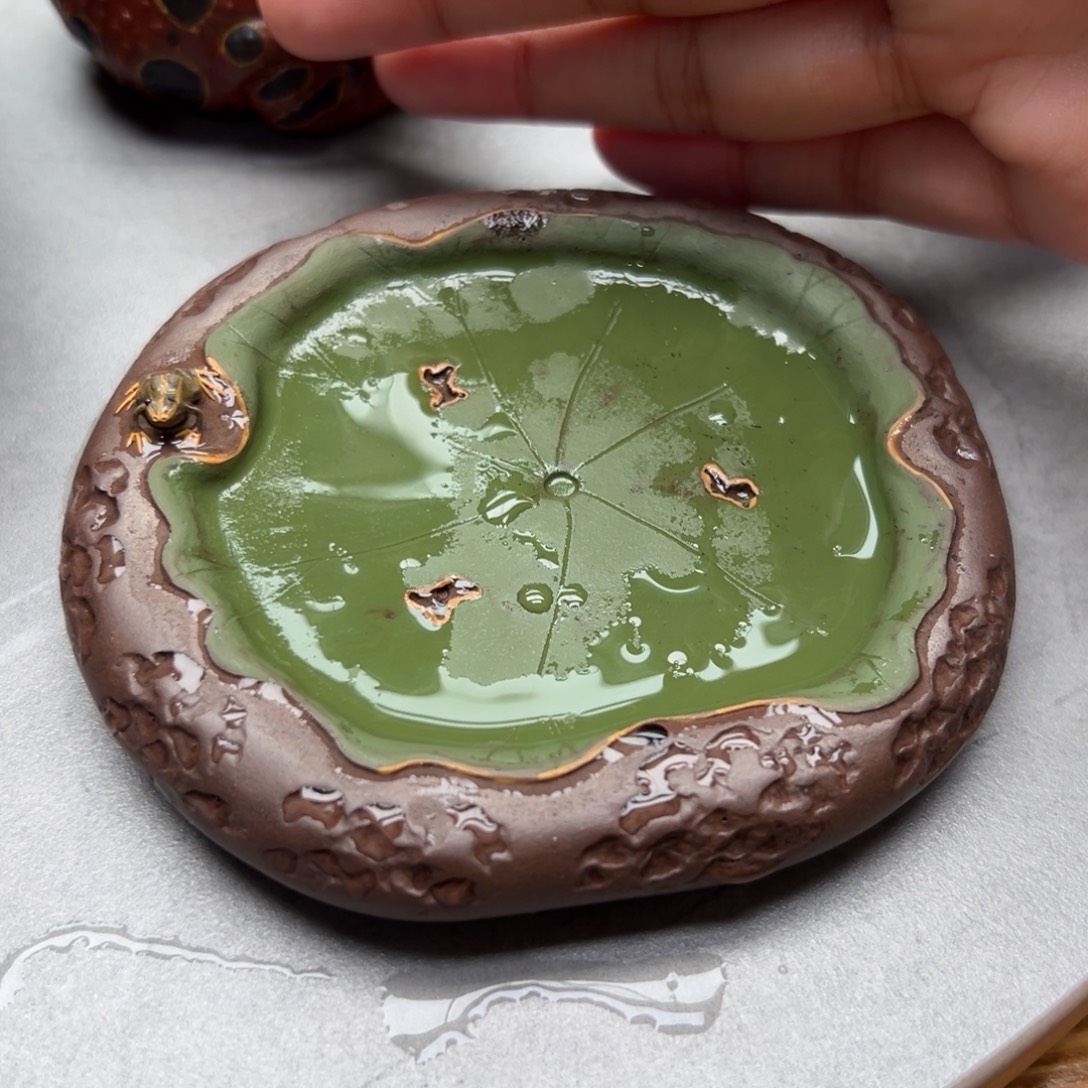 茶宠紫砂杯垫紫砂紫砂紫砂