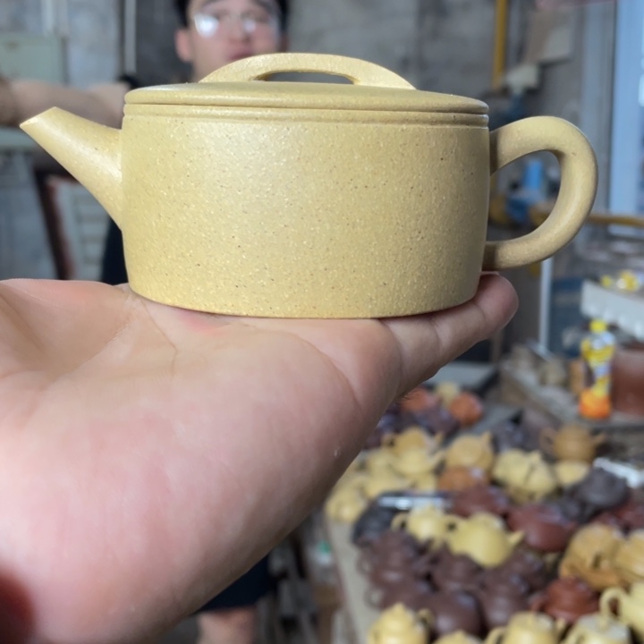 茶壶紫砂汉瓦 本绿 