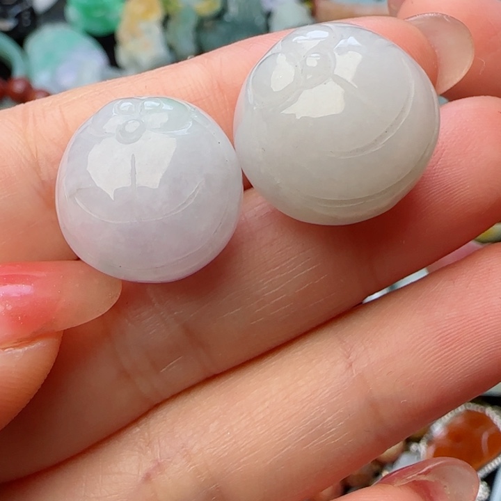 翡翠颈饰未镶嵌天然A货78