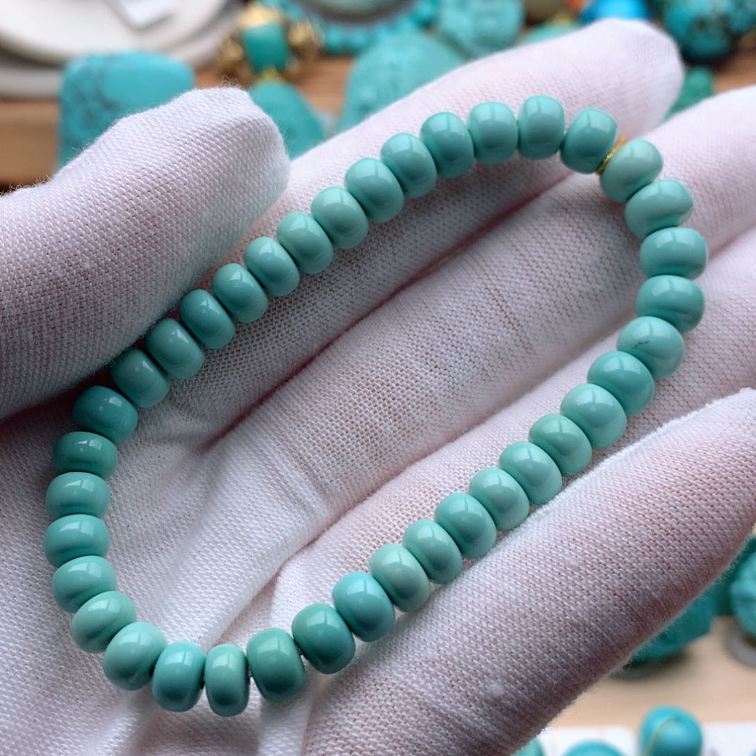 绿松石珠宝奇石未镶嵌