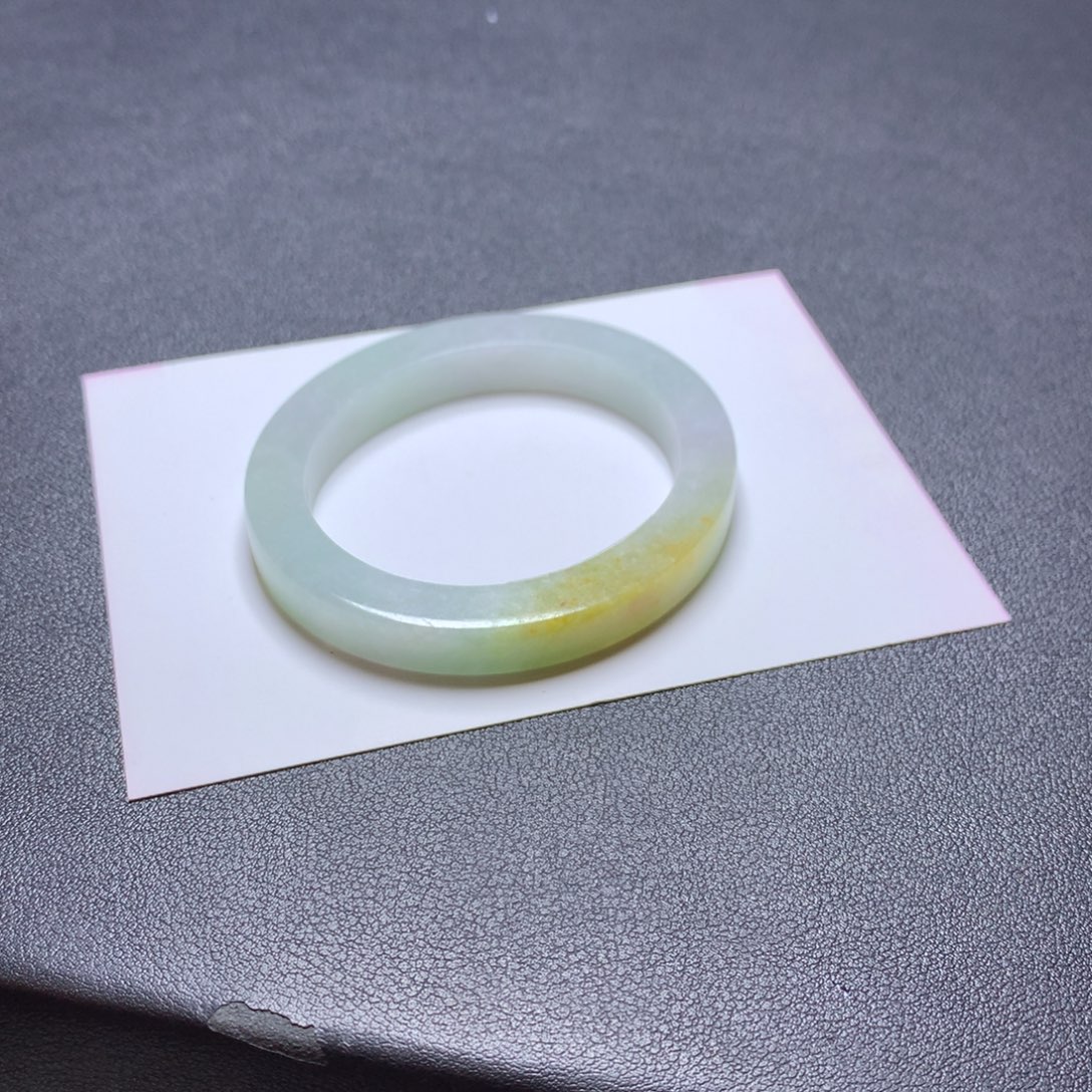 定制翡翠未镶嵌翡翠手镯52-54贵妃