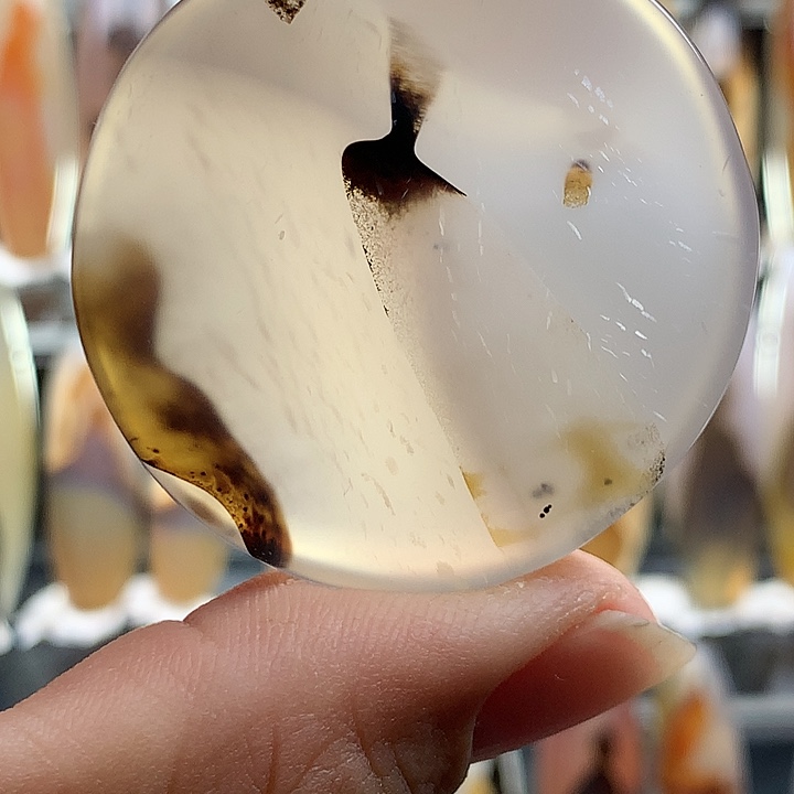 玛瑙/玉髓颈饰未镶嵌017