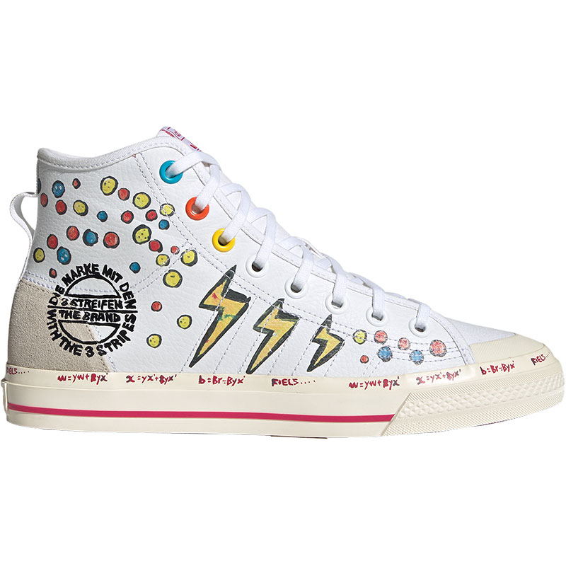 Adidas/阿迪达斯 三叶草男女NIZZA迪士尼米奇休闲鞋GZ8838