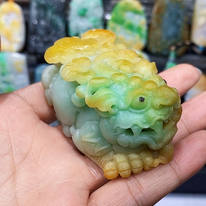 定制翡翠未镶嵌开**生翡翠A货一物一证