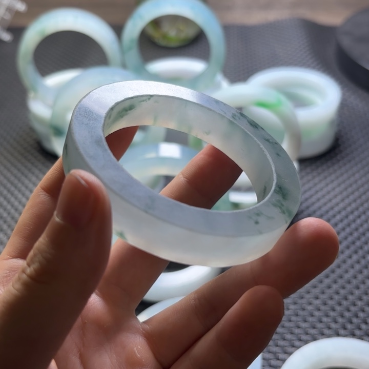 粉***活定制翡翠未镶嵌aaaaa