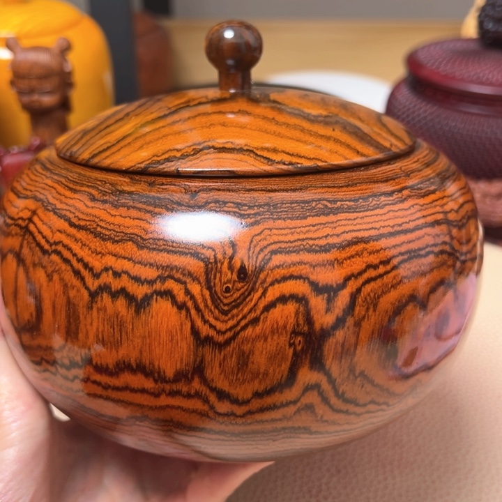 木茶叶罐一物一拍