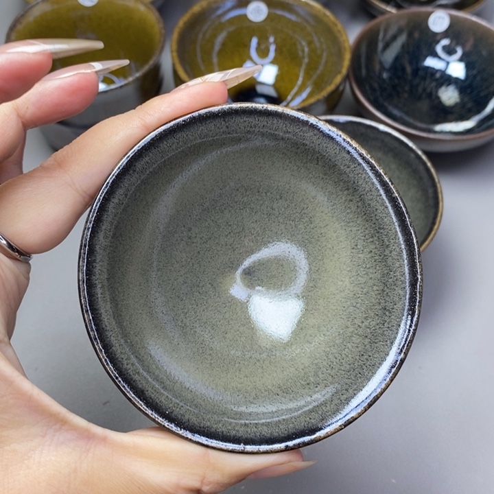 茶盏春****记建窑建盏柴烧主人杯