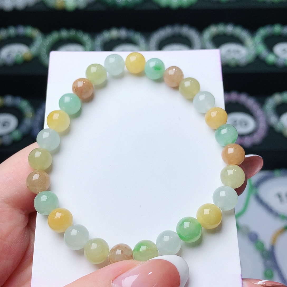 翡翠手链未镶嵌翡翠