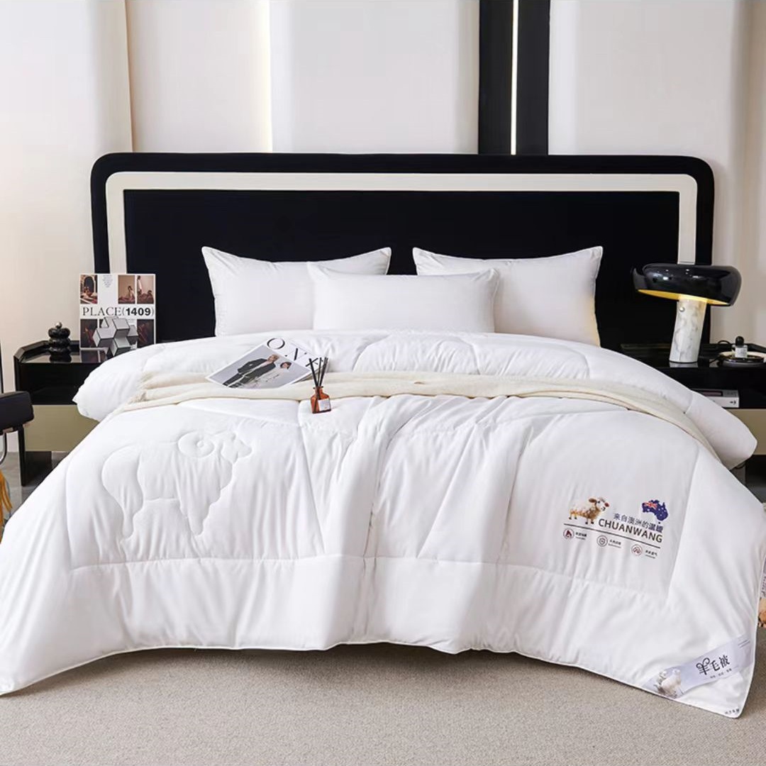 冬新款双人冬被     