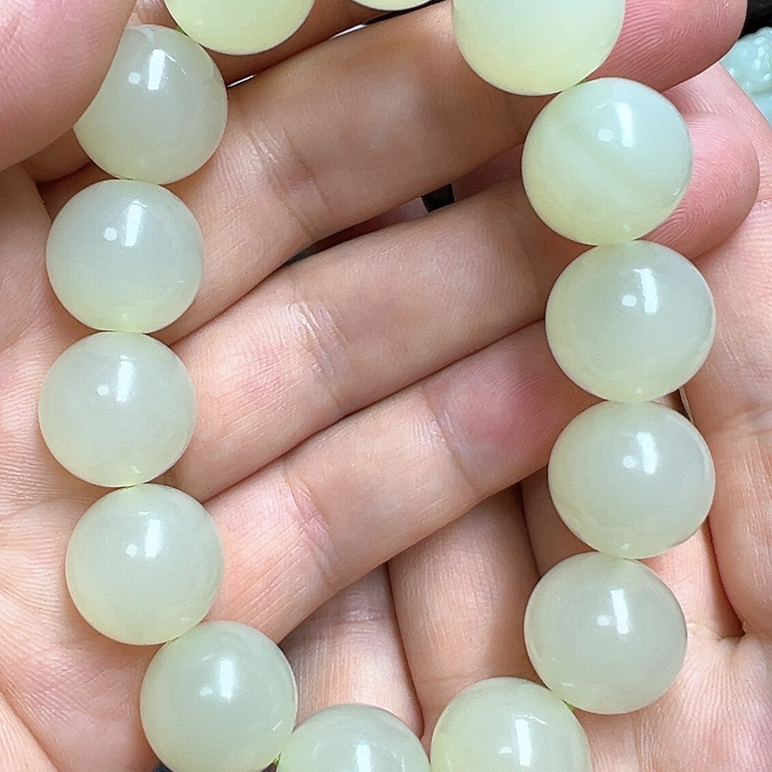 硅化玉手链未镶嵌3****7