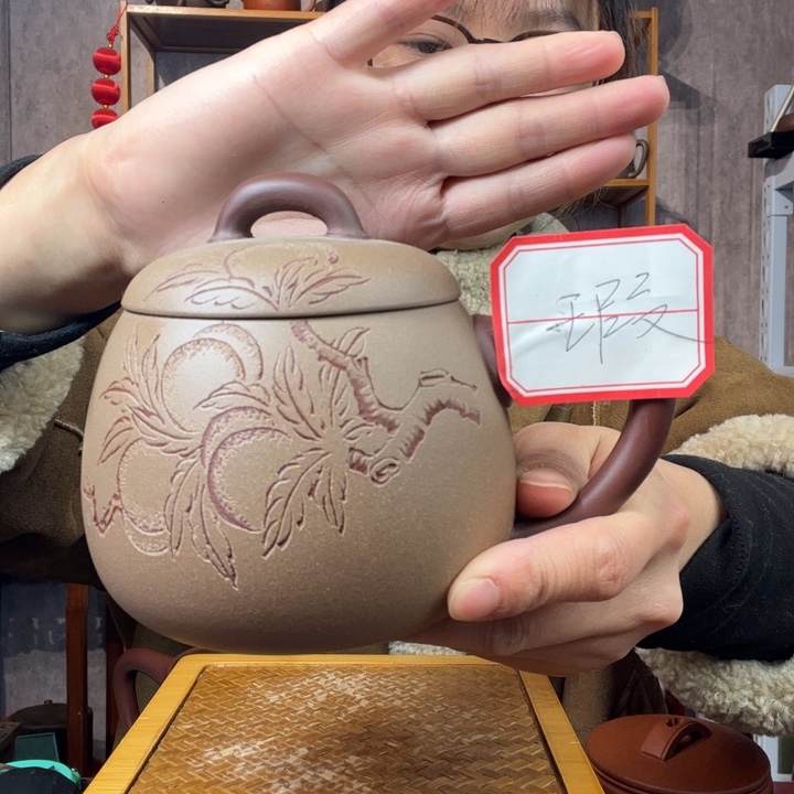 茶杯紫砂原矿紫砂杯