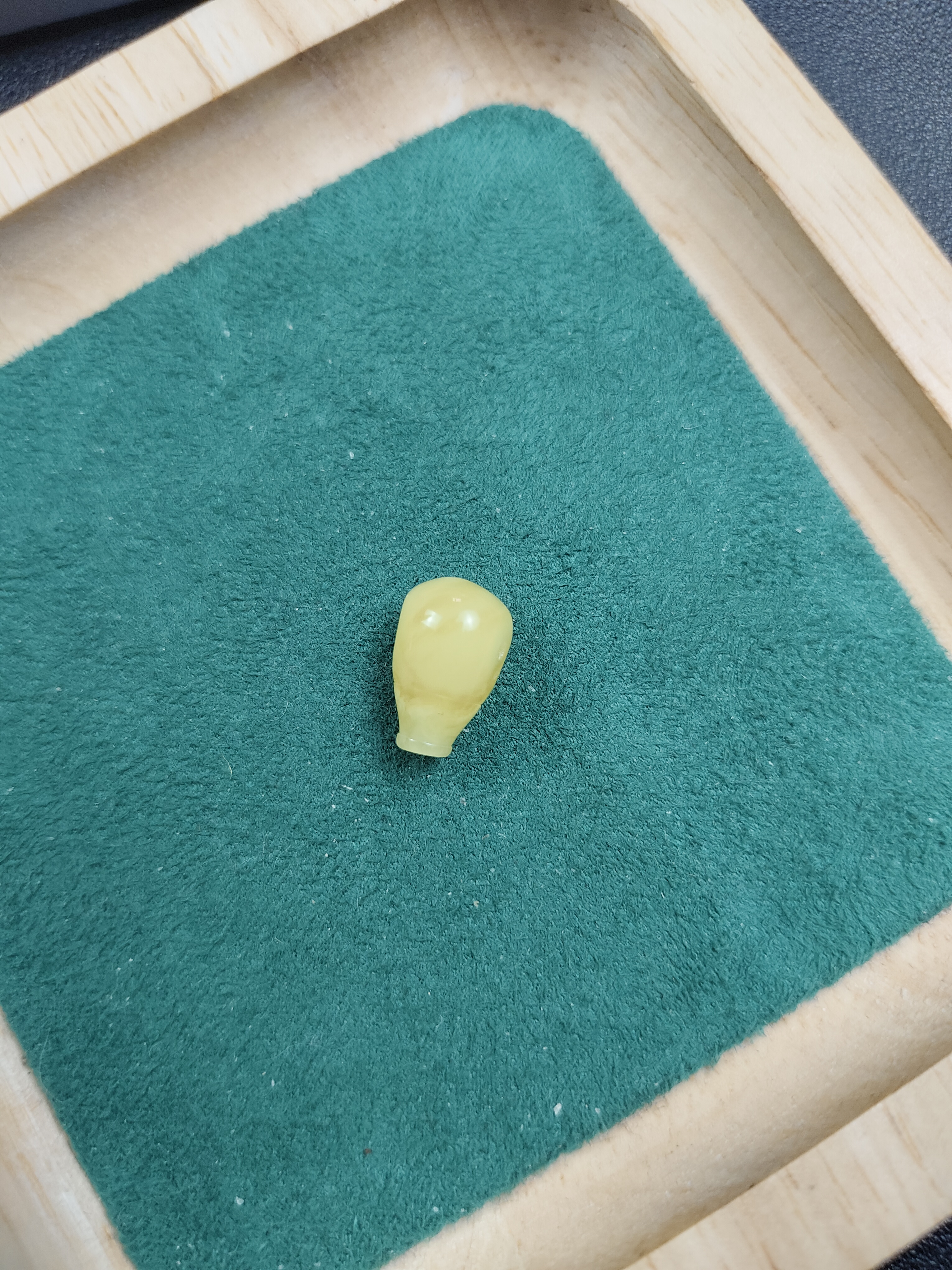 原矿蜜蜡未镶嵌三通杂