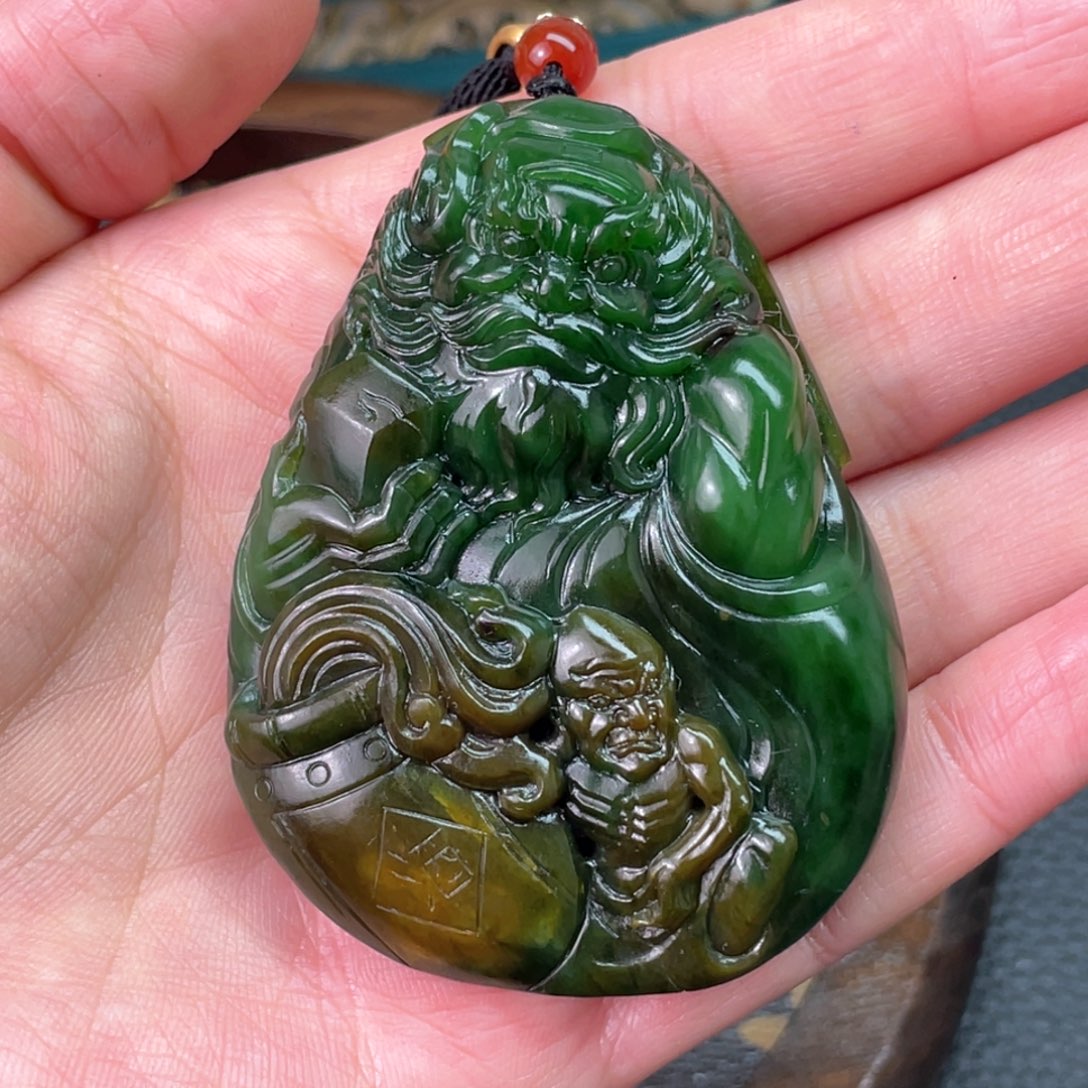 和田玉把件未镶嵌