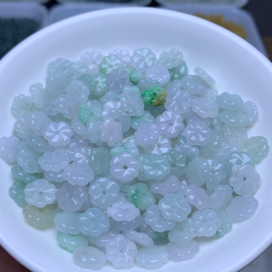 散珠翡翠卡9冰花花30个
