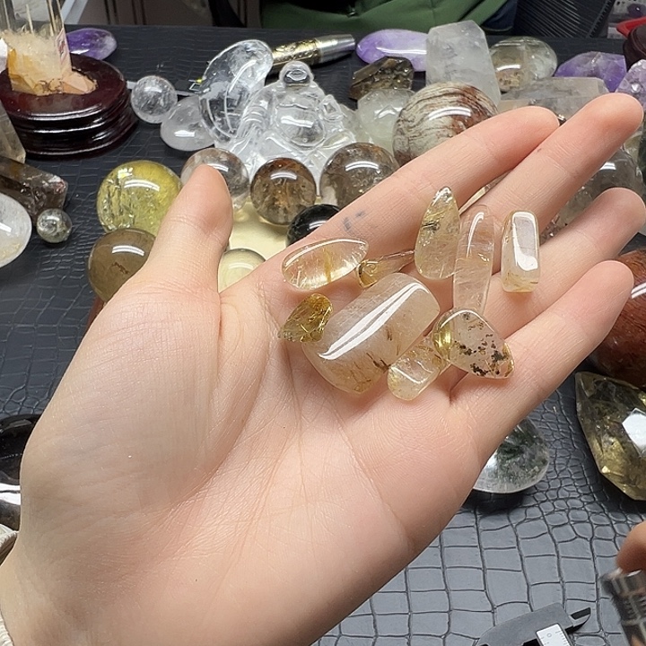 珠宝半成品水晶未镶嵌232水晶