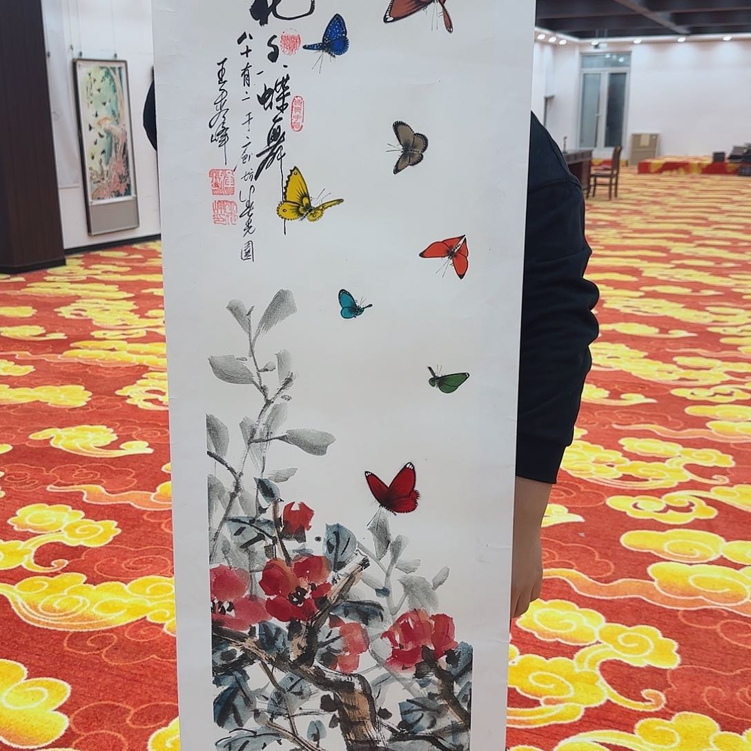 国画艺术家的作品