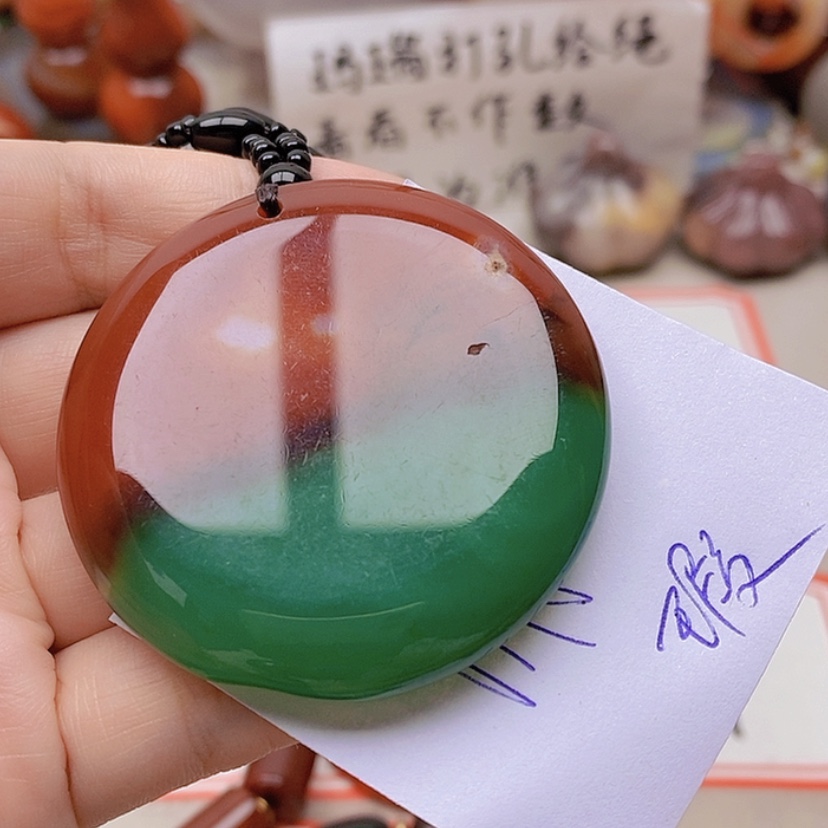 【闪购商品】未镶嵌玛瑙/玉髓珠宝半成品明*