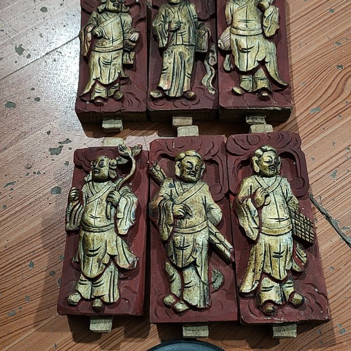 香樟木文*木雕花板，一物一拍。