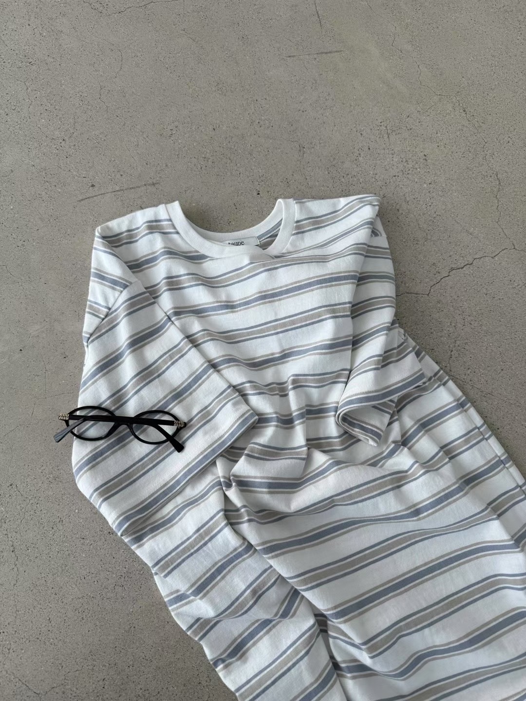 （NO退）Jasmine韩国东大门新款纯色T恤