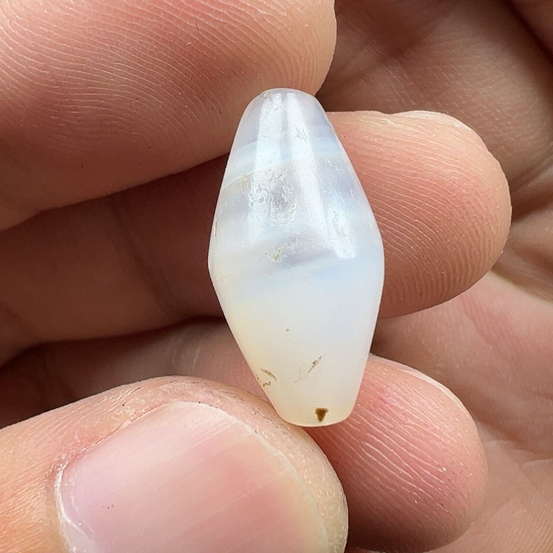 玛瑙/玉髓未镶嵌珠宝半成品x  xy23-19    19.4×10.3