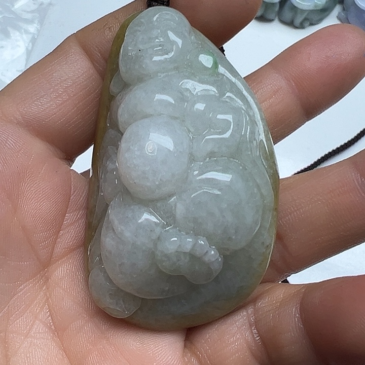 翡翠未镶嵌吊坠(不含链)用****3