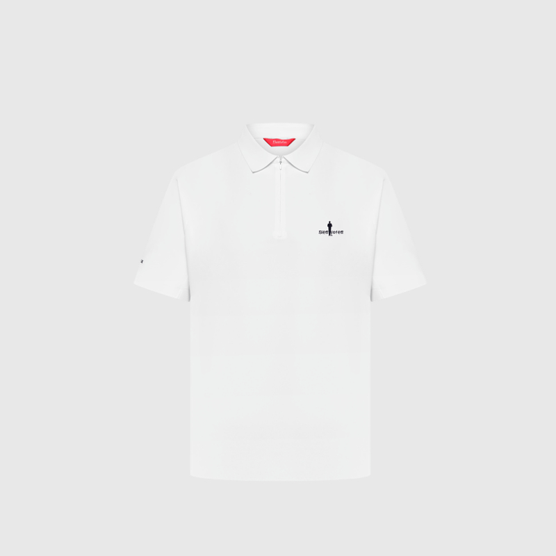 【丁禹兮同款】2025夏新款休闲简约防晒速干短袖polo衫