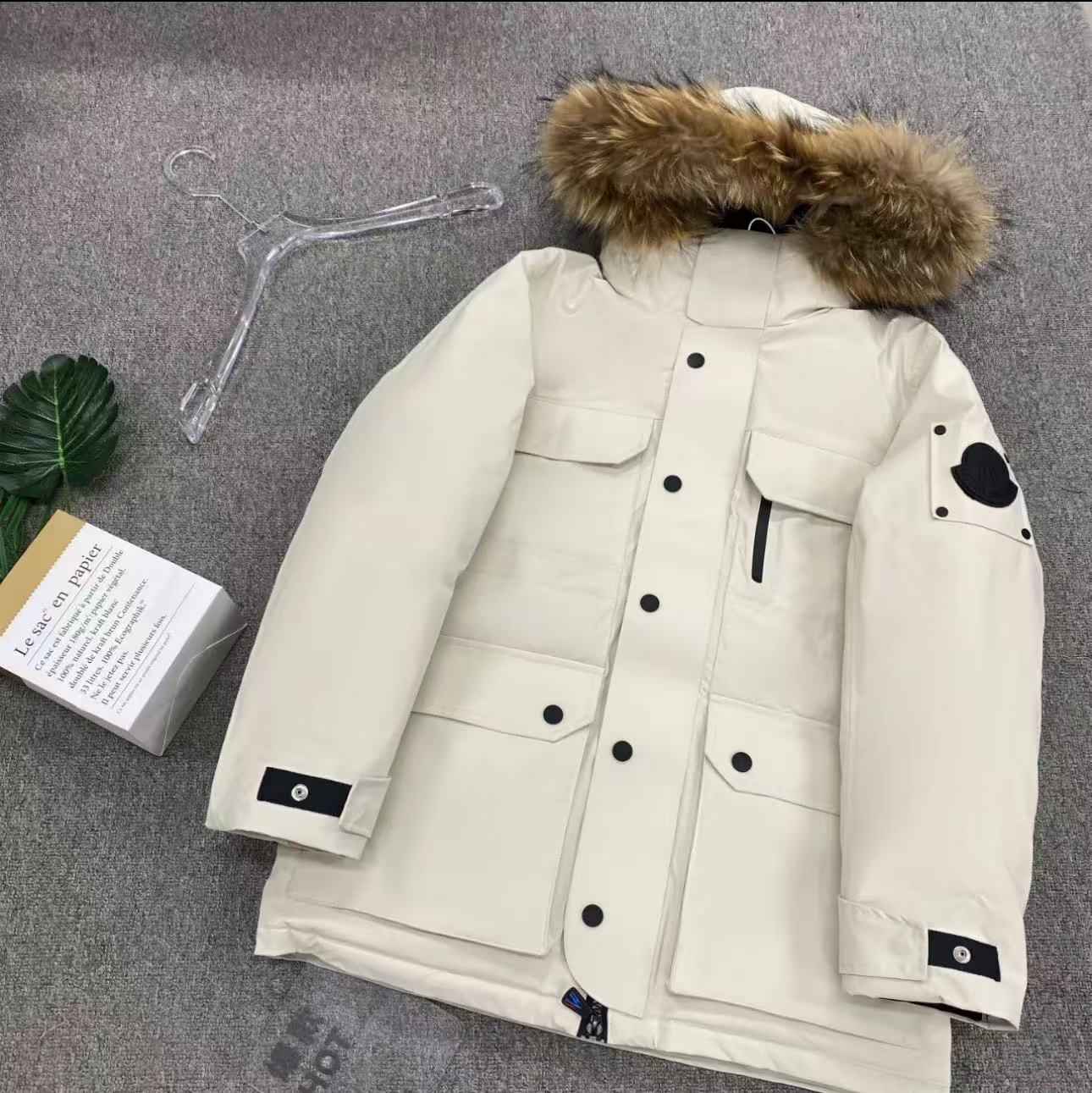 极寒系列男女同款派克时尚休闲连帽羽绒服外套
