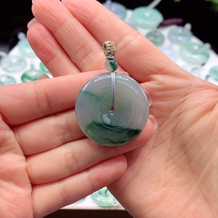 颈饰未镶嵌翡翠21尺寸32.6*5.8