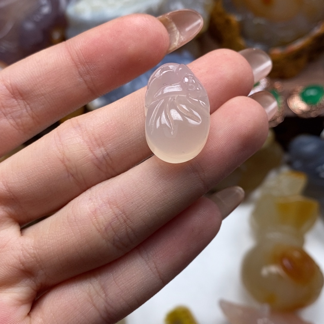 玛瑙/玉髓未镶嵌颈饰