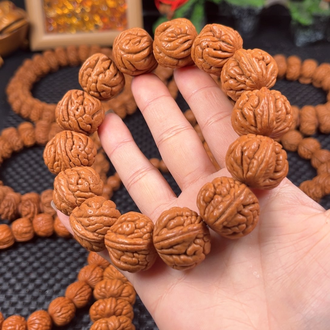 【闪购商品】桃核手串～****～Y24链接手串